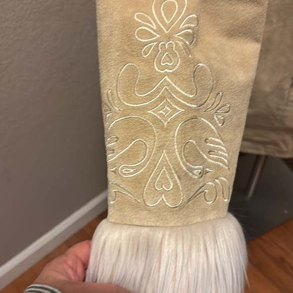 Mixlit suede and faux jacket - Picture 3 of 8